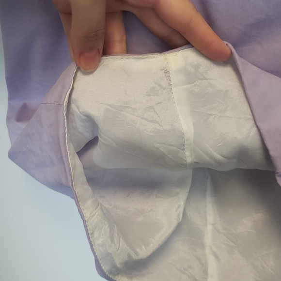 Zara Lilac Balloon Dress with pockets - Picture 5 of 5